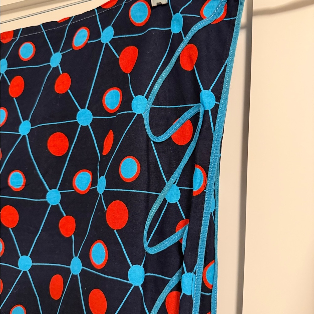 Telene vibrant wrap wiggle skirt - Picture 2 of 7